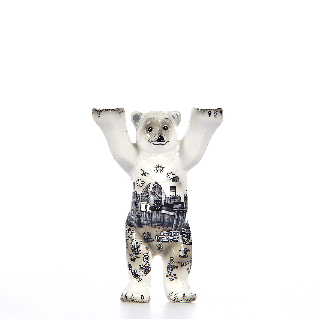 Berlin Comic III Mini-Miniatur 6cm - Buddy Bär