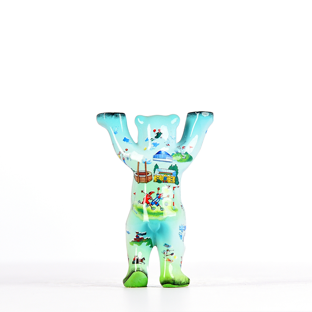 Sportstadt Berlin Mini-Miniatur 6cm - Buddy Bär – Bild 2