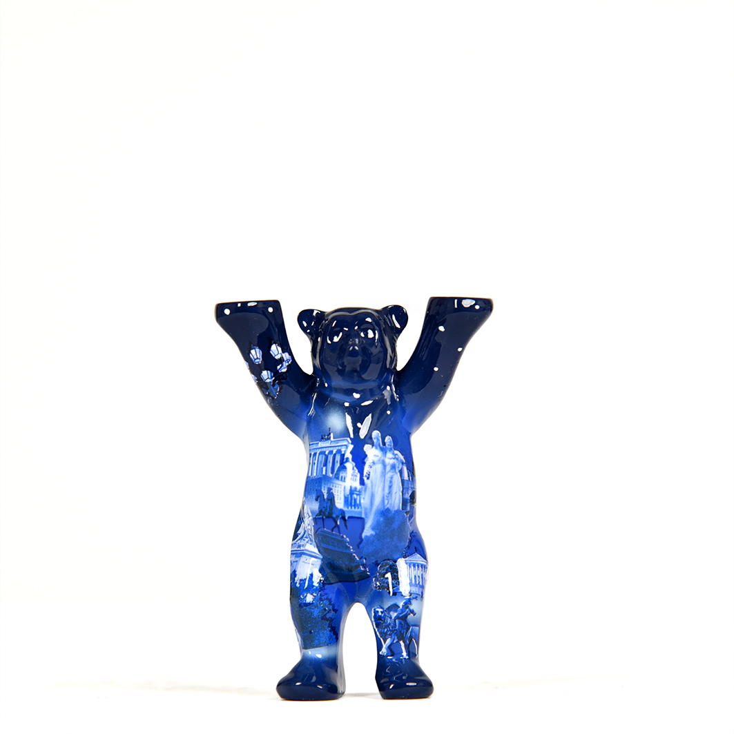 Berliner Blau Mini-Miniatur 6cm - Buddy Bär