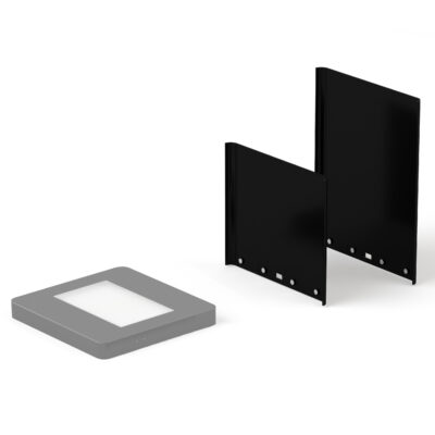 Rückwand für LED-Leuchtsockel Größe XL