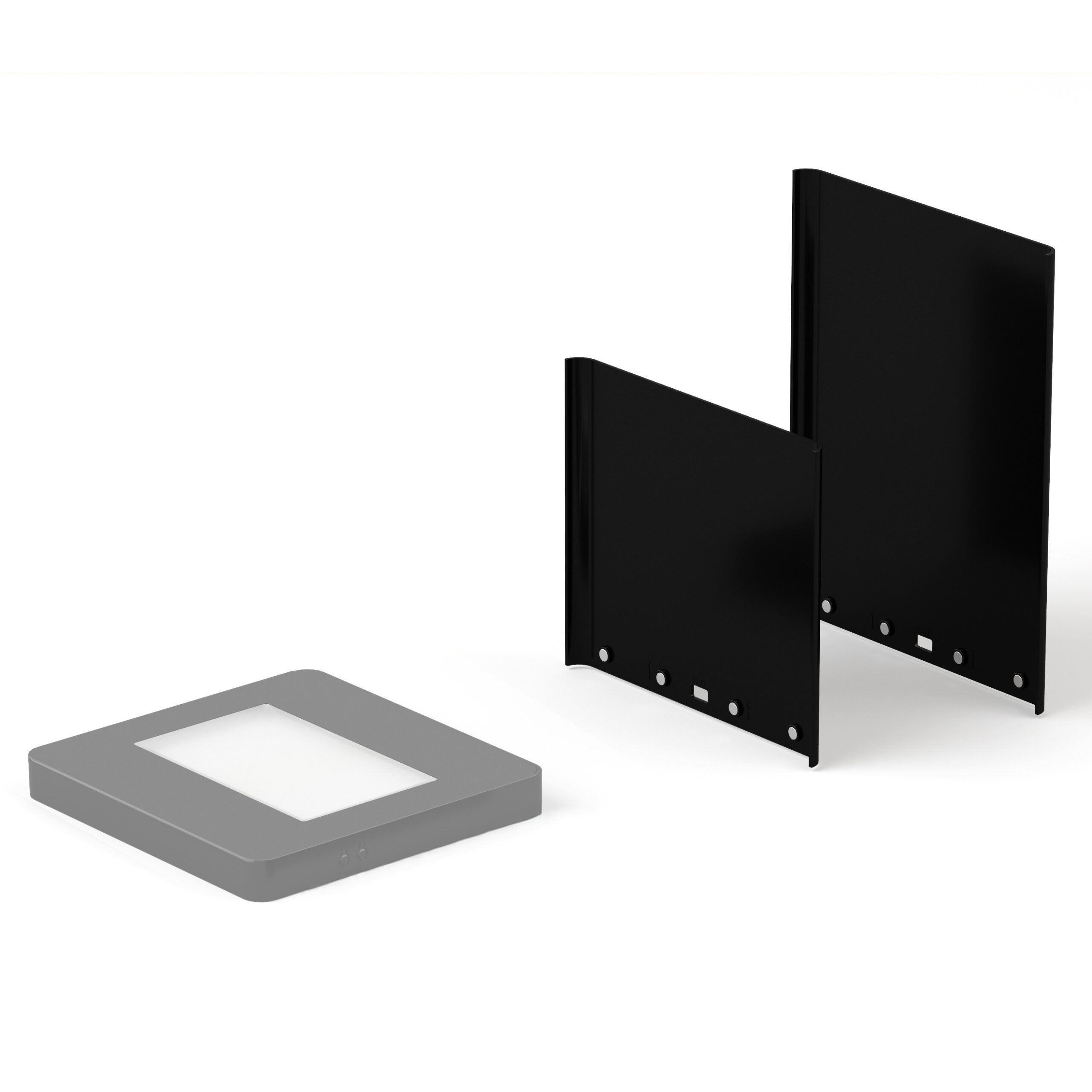 Rückwand für LED-Leuchtsockel Größe XL