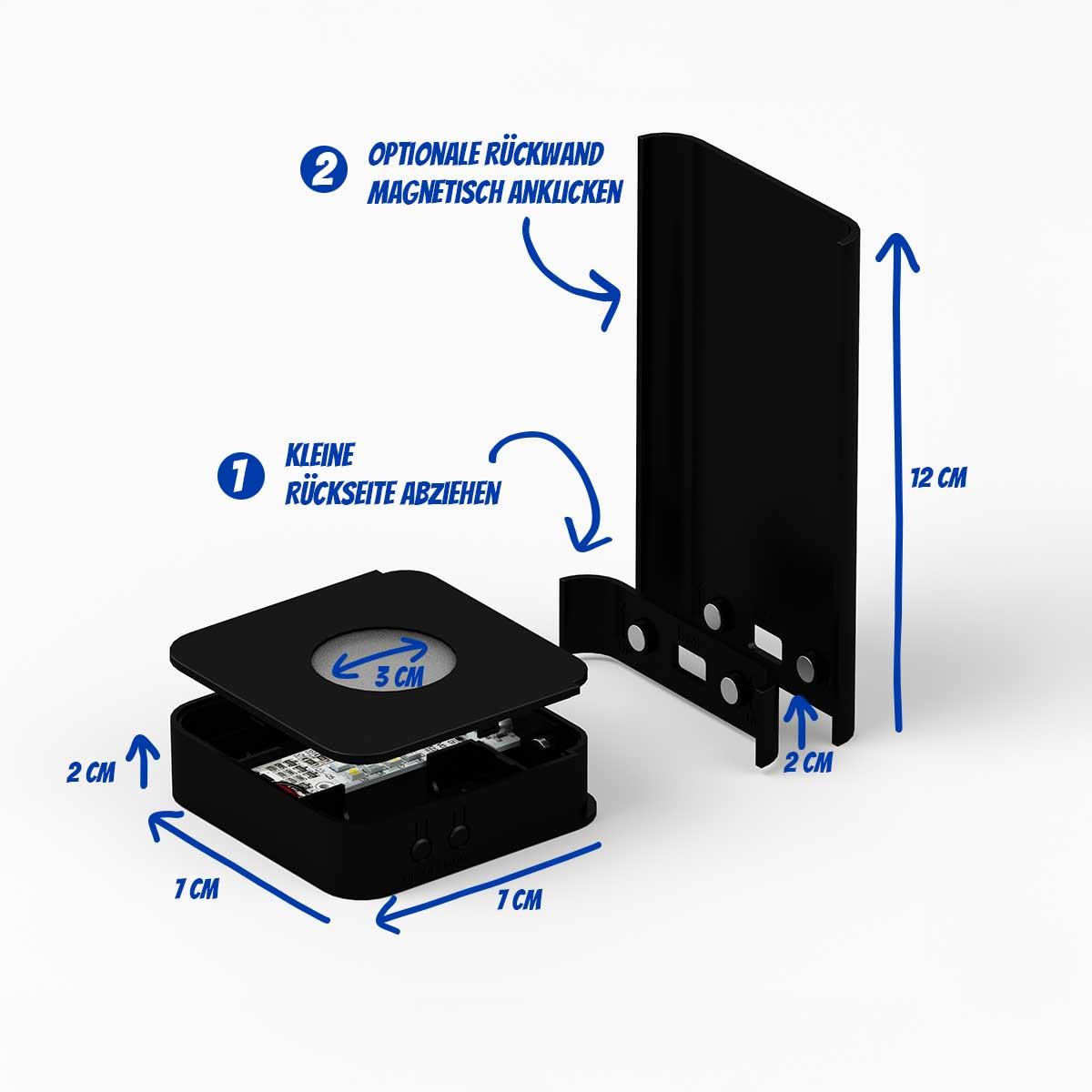 LED Leuchtsockel mit Farbwechsel Größe S – Bild 6