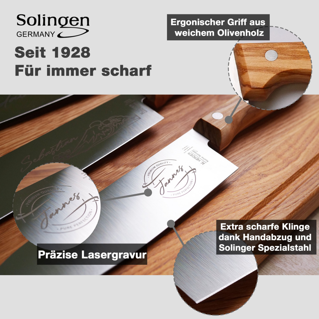 Kochmesser Set – Bild 3