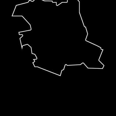 Mitte Kunstdruck Black Edition