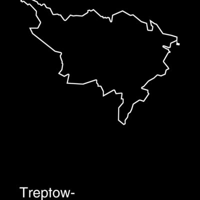 Treptow-Köpenick Kunstdruck Black Edition